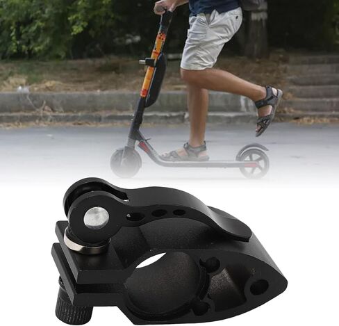 10 Inch Scooter Folding Clamp, Aluminum Alloy Vertical Rod Rugged Lock, Replacement for Electric Scooter in Kuwait