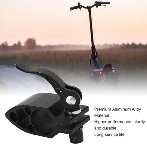 10 Inch Scooter Folding Clamp, Aluminum Alloy Vertical Rod Rugged Lock, Replacement for Electric Scooter in Kuwait