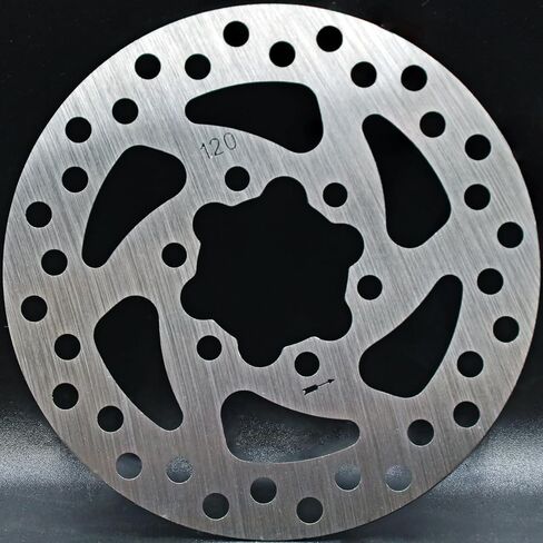 myBESTscooter - 120mm Disc With 6 Screw Holes For Brake Unit For Segway Ninebot F20, F25, F30, F40, F Series Electric Scooter in Kuwait
