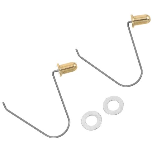 TOYANDONA 2pcs Scooter Handlebar Adjustment Pins, Alloy Tube Locking Spring Clips for Stable Handle Adjustment, Easy Installation Replacement for Scooter Push Rod and Stroller Handles, in Kuwait