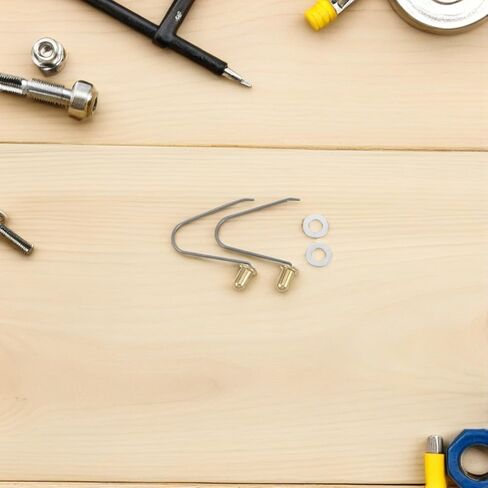 TOYANDONA 2pcs Scooter Handlebar Adjustment Pins, Alloy Tube Locking Spring Clips for Stable Handle Adjustment, Easy Installation Replacement for Scooter Push Rod and Stroller Handles, in Kuwait