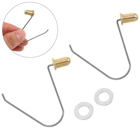 TOYANDONA 2pcs Scooter Handlebar Adjustment Pins, Alloy Tube Locking Spring Clips for Stable Handle Adjustment, Easy Installation Replacement for Scooter Push Rod and Stroller Handles, in Kuwait