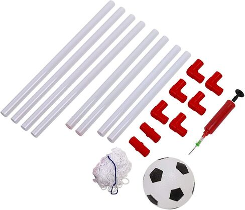 Kids Soccer Goal Placeholder Soccer Goal Post Net Football Set Mini Net Indoor Outdoor Lightweight Portable Practice Set with Ball Pump for Garden Backyard Camp in Kuwait