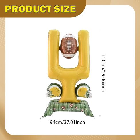 Inflatable Goal Post Balloon Arch Festival Adults Football Party Decoration in Kuwait