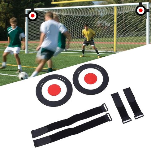 Cryfokt Soccer Goal Training Target, Adjustable Angle Height Soccer Accuracy Training Target, Adjustable Goal with Impact Resist Tear Proof Design for Backyard School Pr in Kuwait