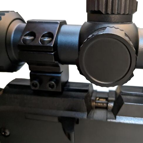 Scope Rings 1 Inch,2 Packs of Medium Profile Scope Mount Rings for 3/8 Inch or 11mm Dovetail Rail (1 Inch Medium Profile 11mm Dovetail Rail) in Kuwait