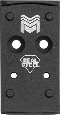 Monstrum Stainless Steel DeltaPoint Pro Mounting Plate for Optics Ready Glock MOS Pistols | for Full Sized and Compact Gen 4/ Gen 5 MOS Version | Compatible with DeltaPoint Pro DPP Footprint Red Dots in Kuwait