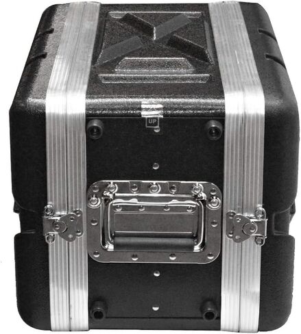 Seismic Audio - SALWR6S - Lightweight 6 Space Compact ABS Rack Case - 6U PA DJ Amp Effects Shallow Rack Case in Kuwait