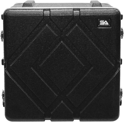 Seismic Audio - SALWR10D - Lightweight 10 Space ABS Rack Case - 10U PA DJ Amp Effects Stackable Flight Rack Case in Kuwait