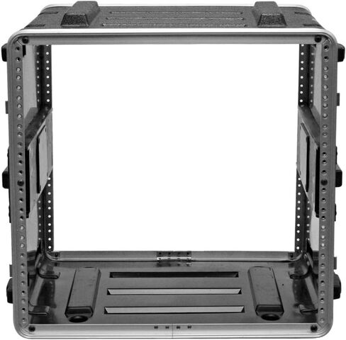 Seismic Audio - SALWR10D - Lightweight 10 Space ABS Rack Case - 10U PA DJ Amp Effects Stackable Flight Rack Case in Kuwait
