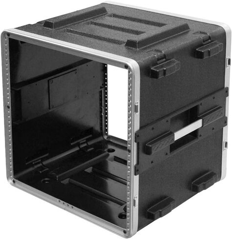 Seismic Audio - SALWR10D - Lightweight 10 Space ABS Rack Case - 10U PA DJ Amp Effects Stackable Flight Rack Case in Kuwait