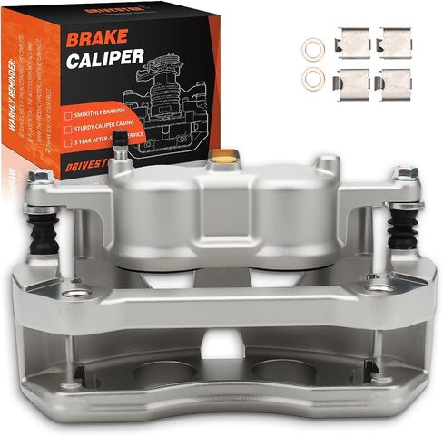 Drivestar 18B5236 Front Right Brake الفرجار ، لـ Ford Expedition 2010-2020 ، Ford F-150/ Lincoln Mark LT 2010 2011 ، لـ Lincoln Navigator 2010-2020 ، AL3Z2B120C ، AL3Z2B120DD in Kuwait