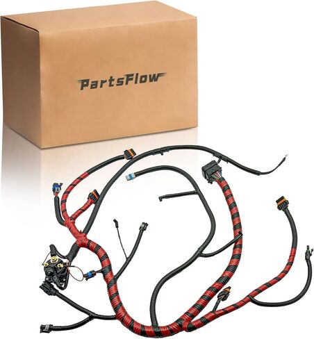 PartsFlow Engine Wiring Harness for Ford F250 F350 F-Super Duty 1994 1995 1996 7.3L S/D Direct Injected Turbo Diesel, Car Wire harness Replace# F6TZ9A451F in Kuwait