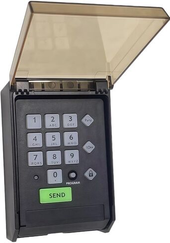 لوحة مفاتيح Ghost Gate Opener، لوحة مفاتيح شبح لاسلكية ممتازة مع غطاء مقاوم للطقس لفتحات البوابة التلقائية - موديل AXWK، متوافق مع جهاز التحكم عن بعد AXS1 AXP1 in Kuwait