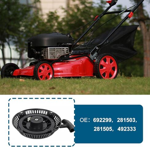 The Lord of the Tools 7PCS Recoil Starter Pawl Kit Compatible with B&S 5HP & 6HP Models 281503 281505 692299 492333 with Spring Ring Retainers Friction Plate in Kuwait