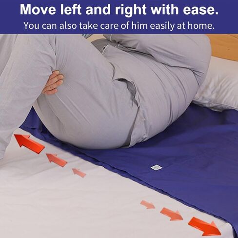 Reusable Slide Sheet for Bed Transfer, Hospitals and Home Care Use, Tubular Smooth Glide Sheet for Car, Wheelchairs (XL) in Kuwait
