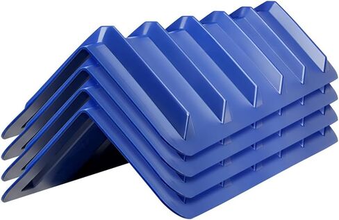 ENJ 36-Inch Flatbed Edge Protectors for Cargo Loads, Heavy Duty Corner Protectors for Flatbed, Reusable HDPE Material Used Together with Webbing to Secure & Protect Cargo, 4 Pack in Kuwait