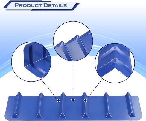 ENJ 36-Inch Flatbed Edge Protectors for Cargo Loads, Heavy Duty Corner Protectors for Flatbed, Reusable HDPE Material Used Together with Webbing to Secure & Protect Cargo, 4 Pack in Kuwait