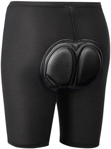 Padded Bike Shorts for Men 3D Padding Mens Cycling Biking Underwear Breathable Quick Dry Pants For Cycling,Running and More in Kuwait