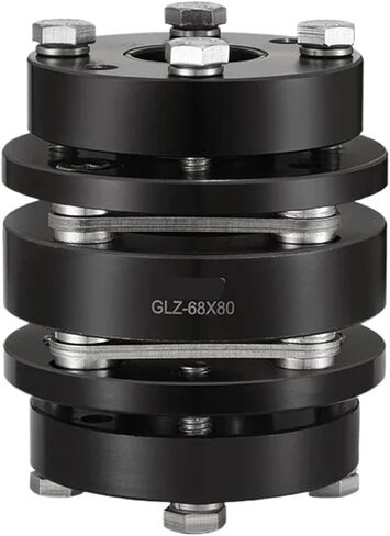 45#Steel Double Diaphragm Shaft Coupling D56L805 8 10 12 15(12x12mm) in Saudi Arabia
