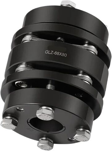 45#Steel Double Diaphragm Shaft Coupling D56L805 8 10 12 15(12x12mm) in Saudi Arabia