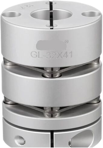 Aluminum Alloy D82L98 Double Diaphragm Coupling D82mm L98mm(20x24) in Kuwait