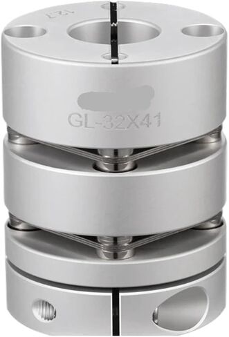 Aluminum Alloy D44L50 Double Diaphragm Coupling D44mm L50mm(20x20) in Kuwait