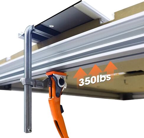 2 Quick Clamp For MFT with 110 Inch Track Saw Guide Rail Connector Set for Festool Track Saws, Includes 2x55" Aluminum Extruded Guided Rails and Connector for Woodworking Projects | Buy Quick Clamp and get a 110-inch rail for free. in Kuwait
