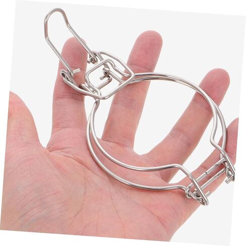 Replacement Wire Clamps for Glass Jars 6pcs Stainless Steel Mason Jar Hangers Quick Access Sealing Buckles for Storage in Kuwait
