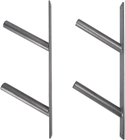 EASY-UP Schneiders Pro 6 Jump Pole Storage Hanger | Durable 1 1/2" Tubing | Holds 6 Poles | Easy Wall Mount | Color Gray Armor in Kuwait