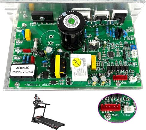 لوحة تحكم بديلة لجهاز المشي AE0016C متوافقة مع لوحة قيادة جهاز المشي Sole F63 F65 F80 Spirit XT185 AE0011-V1.1 in Kuwait
