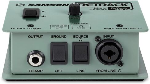 Samson ReTrack Re-amplification Box w/1/4" Output, Rotary Volume Control, and Ground Lifts in Saudi Arabia