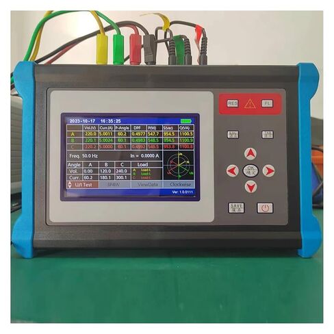 Power Quality Analyzer, Large Screen Color LCD Three Phase Voltammetry Meter Power Quality Analyzer Voltage Current Multimeter Clamp in Saudi Arabia