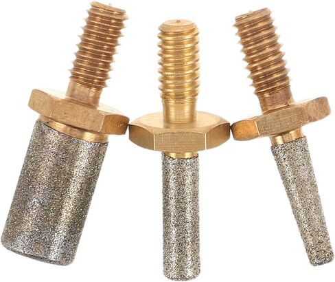 INOOMP 3pcs Diamond Grinding Head Replacement Bits for Glass Grinding Machine and Water Grinder Machine with Spiral Design and Uniform Water Flow Coverage, for Glass Craft Grinder Bit in Saudi Arabia
