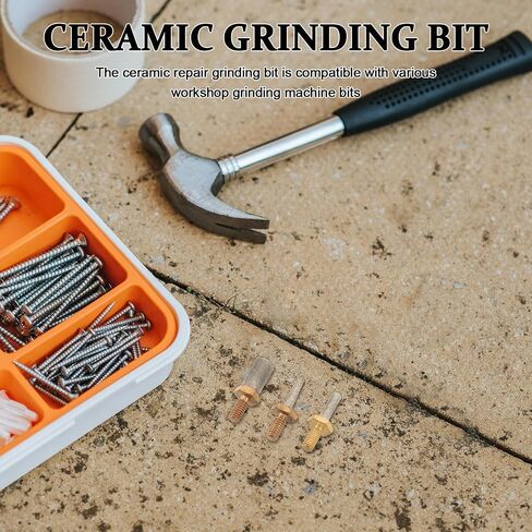INOOMP 3pcs Diamond Grinding Head Replacement Bits for Glass Grinding Machine and Water Grinder Machine with Spiral Design and Uniform Water Flow Coverage, for Glass Craft Grinder Bit in Saudi Arabia