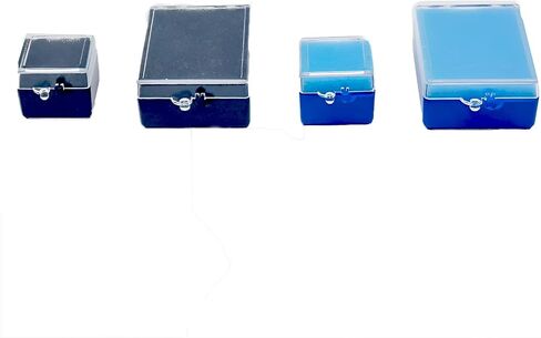 1000 Pcs Dental Crown Boxes with Foam Denture Crown Veneer Storage Case Dental Denture Case in Saudi Arabia