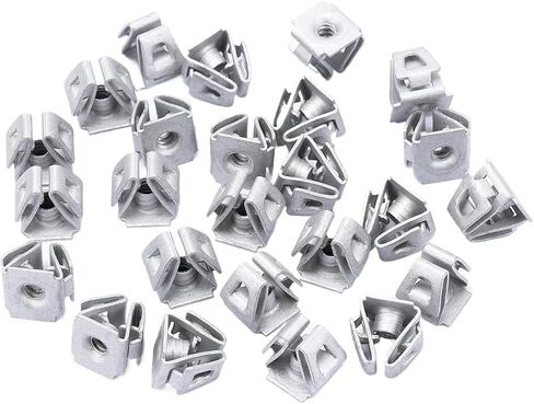 25PCS Bumper Cover Splash Shield U Nut 6510197AA in Saudi Arabia