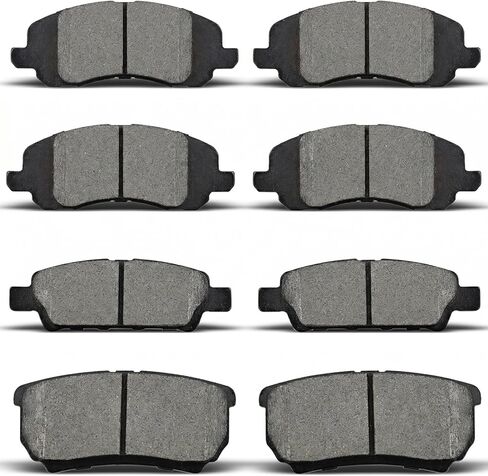 D1285 D1037 Front Rear Ceramic Brake Pads Sets Fit For Chrysler 200 / Sebring,For Dodge Avenger 2008-2014,For Dodge Caliber 2009-2012,For Jeep Compass 2009-2017,For Jeep Patriot 2009-2017 in Kuwait