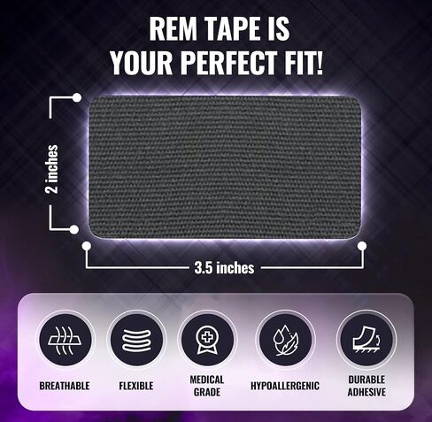 REM Tape™ Comfort Tape (XL Size - 30 pcs) - Strong Hold, Easy Removal. Latex Paraben & BPA Free. Scent & Residue Free. One Month Supply! in Kuwait