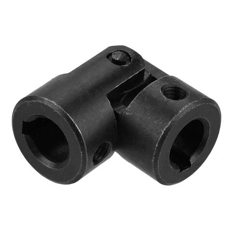 12mm ID 12 * 24 * 51mm Universal Joint Steerable Cross Knot Rotatable Motor Connector Shaft Coupling for Motor Shaft Connect DIY Steering with Keyway in Kuwait