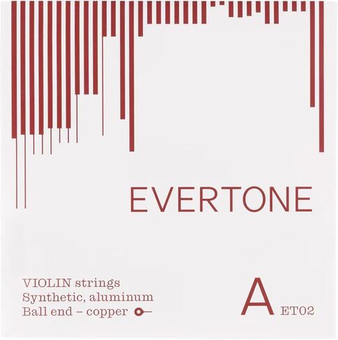 Thomastik-Infeld Evertone Dominant Violin String Full Set - Medium Tension for Beginners - Easy to Play - Clear, Balanced Tone with Good Projection - Made in Austria in Kuwait