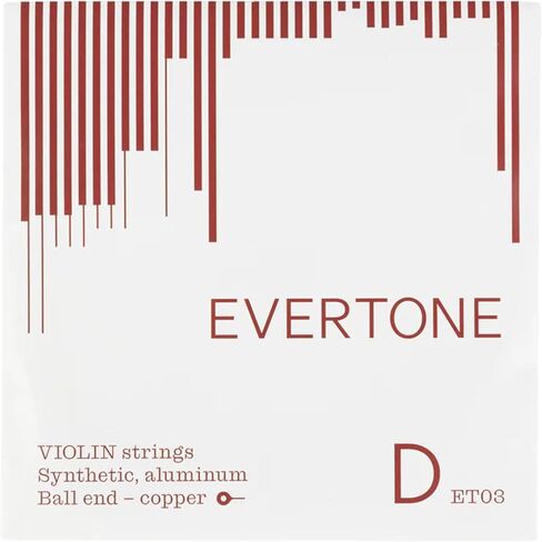 Thomastik-Infeld Evertone Dominant Violin String Full Set - Medium Tension for Beginners - Easy to Play - Clear, Balanced Tone with Good Projection - Made in Austria in Kuwait