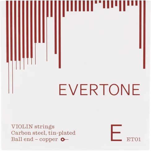 Thomastik-Infeld Evertone Dominant Violin String Full Set - Medium Tension for Beginners - Easy to Play - Clear, Balanced Tone with Good Projection - Made in Austria in Kuwait