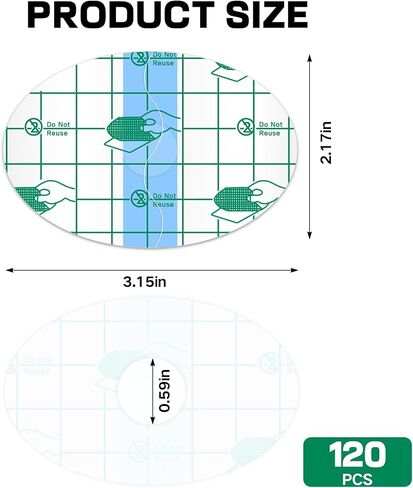 120 Pcs Disposable Ear Covers for Adults with Cotton Pad | Waterproof Clear Adhesive Patches for Hair Washing, SPA & Shower | Professional Protective Stickers for Salon Hair Dye, Swimming & Sports in Kuwait