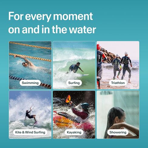 Alpine WaterSafe - Ear Plugs for Swimming - Keep Water Out, Hear Sound, Secure Fit, Soft, Comfortable, Reusable - for Swimmers, Surfing, Showering & Water Sports - Incl 2 Sizes - 1 Pair in Kuwait