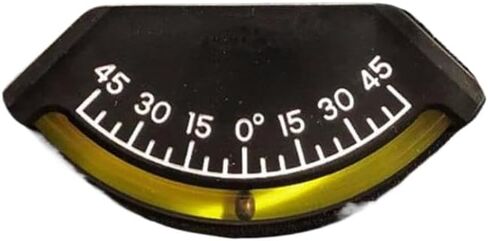 Boat Inclinometer 45 Degrees Level Gauge 201-F Compatible with Off-Road Vehicle RV Camper Trailer in Kuwait