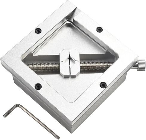 for bga Reballing St-ation Kit with 90mm Fixture Jig and 10PCS Ste-ncil Templates for PCB Soldering Repair, M-etal Table Bracket Clamp, Silver(10pcs stencils only) in Kuwait
