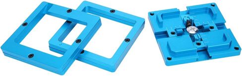 FTVOGUE BGA rebيعادل محطة إعادة العمل KF-13 إطار مزدوج BGA rebيعادل عدة قالب مع سبائك الألومنيوم إطار رقاقة قدرة لشريحة DIY in Kuwait