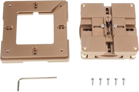 Cryfokt WN8090 BGA Reballing Station, Automatic Centering Aluminum Alloy Rework Kit with 80mm 90mm Stencil Compatibility for BGA Chip Soldering Repair in Kuwait