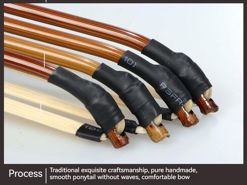 Professional Erhu Bow, Chinese Violin Bow, Horse Tail Hair, Musical Instrument Accessories for Chinese Violin (1) in Kuwait